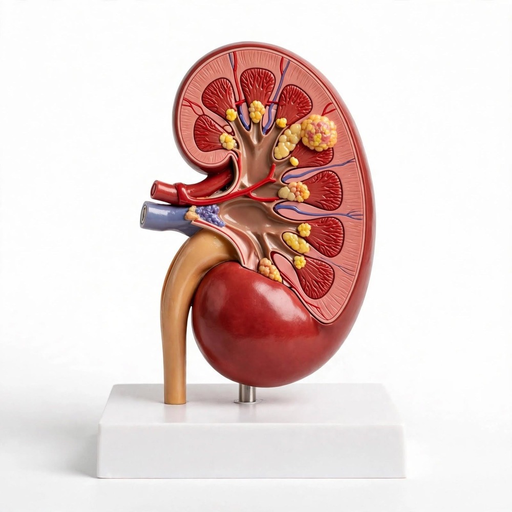 GPI‎ Anatomicals Diseased Kidney Cancer  Medical Training Aid Anatomy